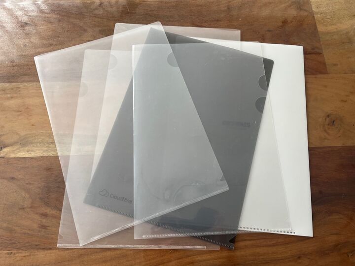 大量に溜まるクリアファイル、使わないとソン!楽しい&意外な活用法、まだまだあります♪