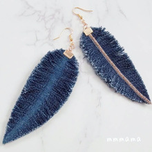 デニムアクセサリー②まるで羽のよう♡簡単ジーンズリメイク