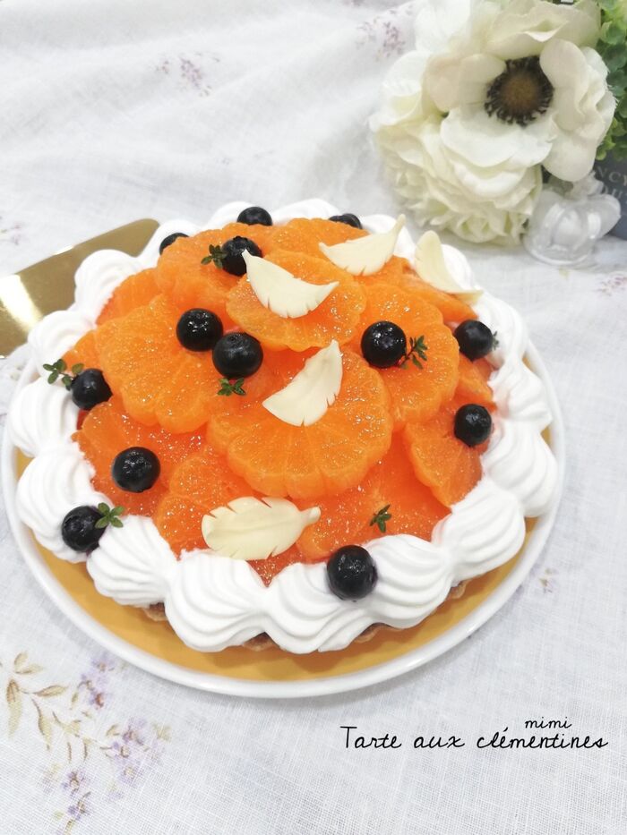 【みかん救済レシピ】フレッシュな蜜柑たっぷり.ᐟ.ᐟみかんパイ