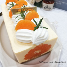 【まるごと蜜柑!】ふわふわ優しい口当たり♪みかんムース