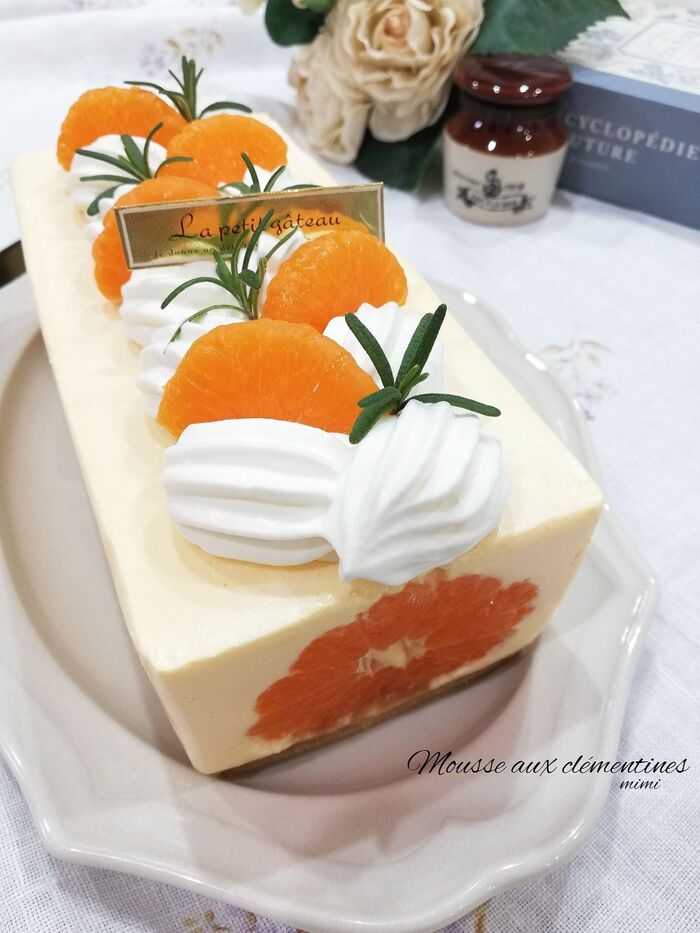 【まるごと蜜柑!】ふわふわ優しい口当たり♪みかんムース