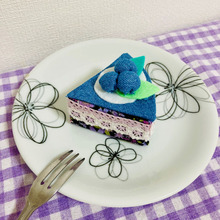 美味しそう?!デニムでケーキ小物入れ☆