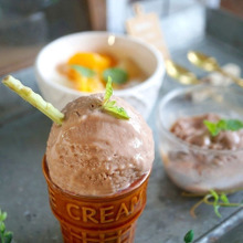 腸活におすすめ♪まるごとSOYカスピ海ヨーグルトでチョコアイス