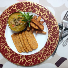 tempeと言う名の…夕食を作ってみた!!