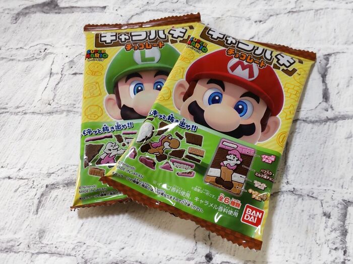 【夏休みのおやつにも】遊べて食べれる幸せ♡マリオとルイージが型抜きになった?チョコが超可愛いー!