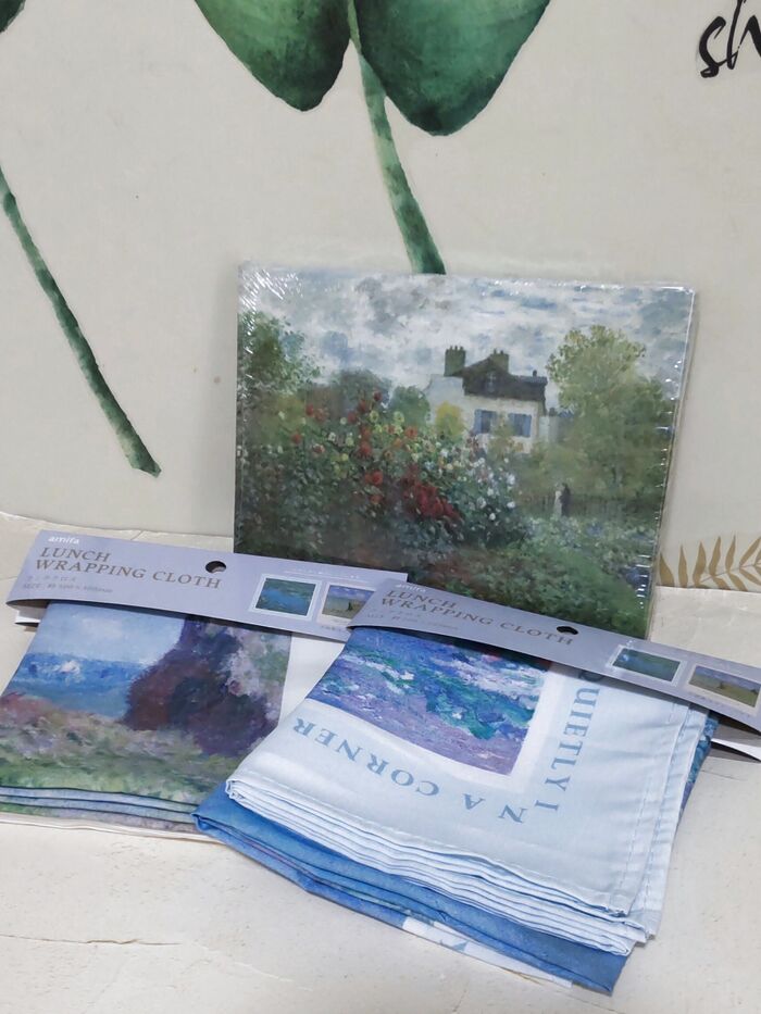 【セリア】これは、珍しい~!ミュージアムショップにあるようなお品♡印象派モネの良品グッズ3個!