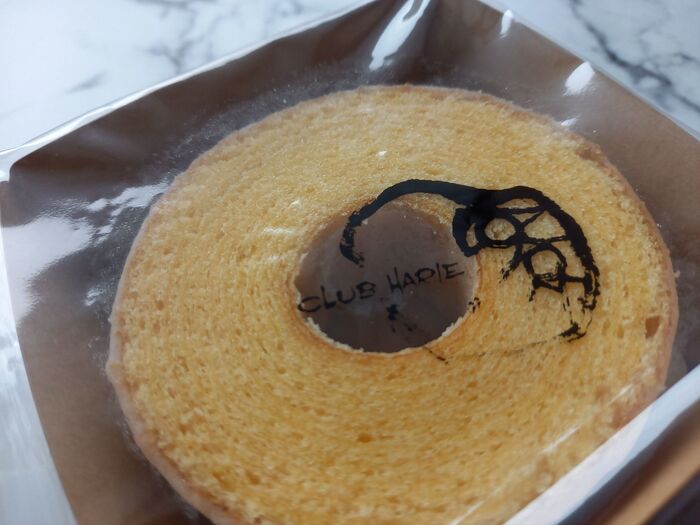 手のひらサイズにおいしさがキラリ☆【クラブハリエ】バームクーヘンmini