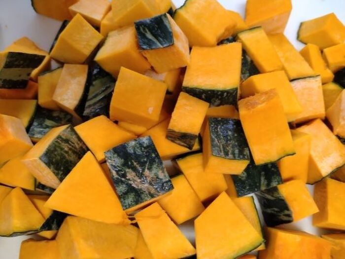 サイコロ型に切る