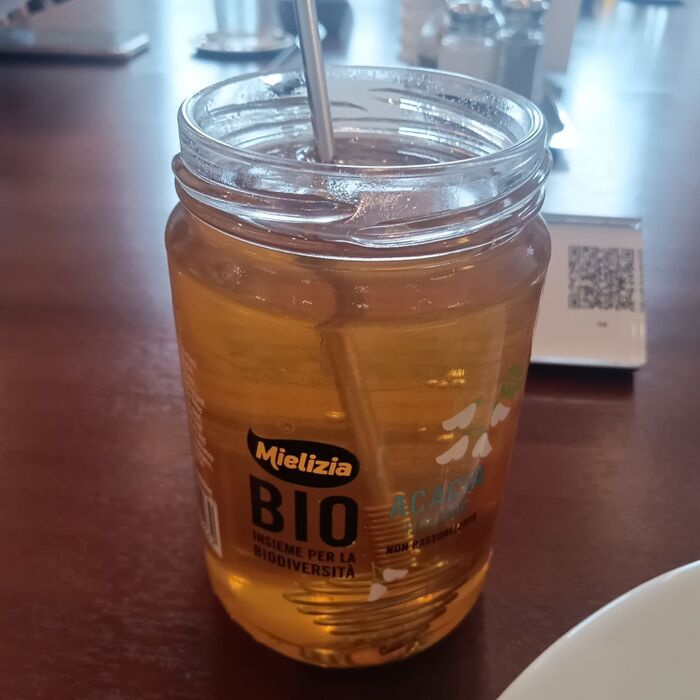 蜂蜜の掛け放題のボトル