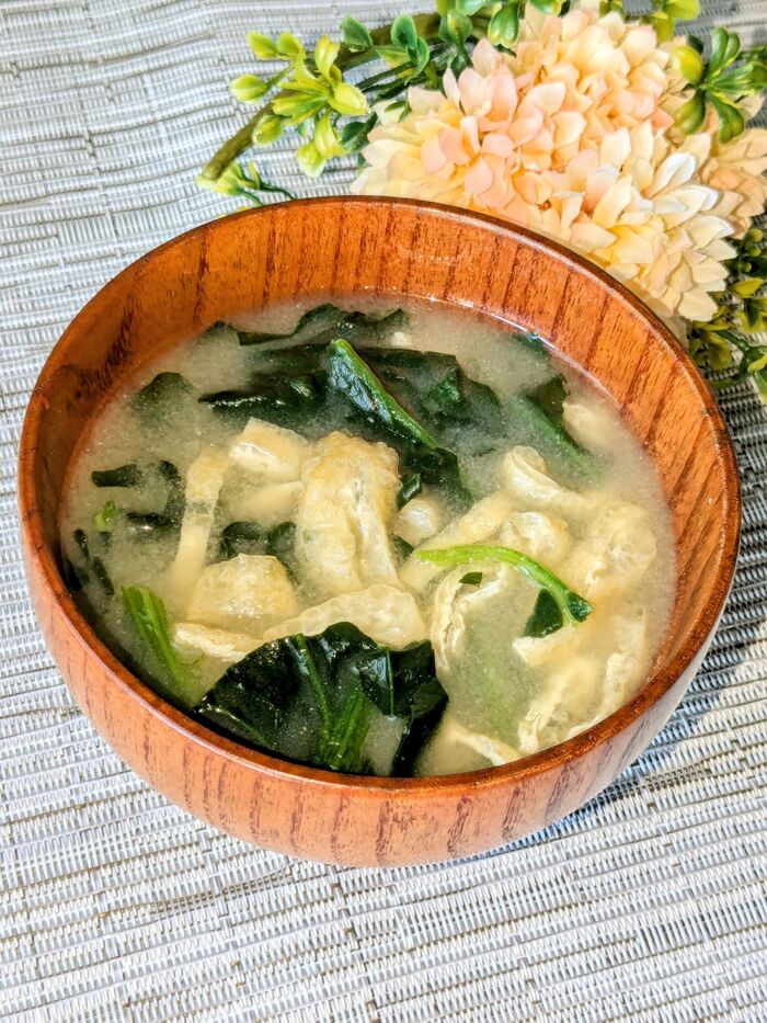 野菜を茹でた汁は捨てちゃだめ〜!!栄養満点味噌汁に♡