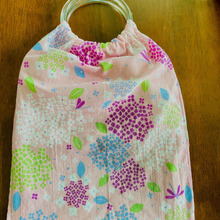 手ぬぐいで保冷バック付きエコバック