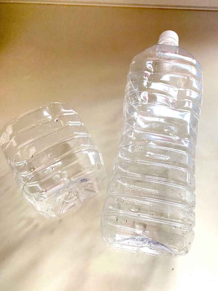 こんなに便利なものはない!ペットボトル容器で収納ケース