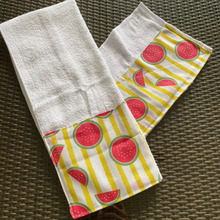 味気ない「挨拶タオル」を手ぬぐいで可愛く!