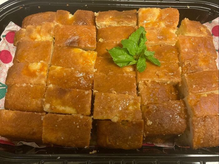 夏なのでパイナップルのケーキ♪