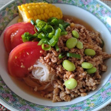 中華風冷やしそうめん