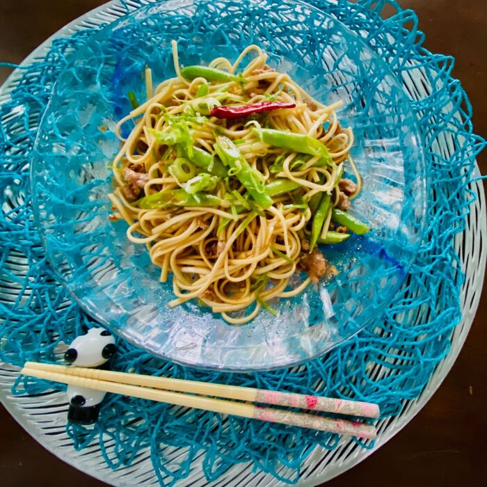 ひき肉たっぷり台湾風まぜ麺