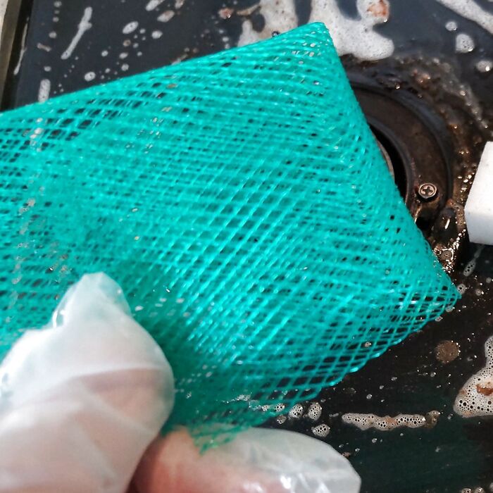 捨てないで!オクラネットはこんな汚れ落としに向いています!