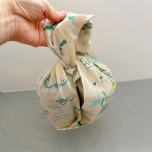 折って縫って即完成!手ぬぐいで作るペアタンブラーホルダー