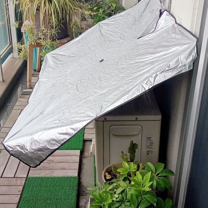 エアコン効率UP【室外機全体】もっと暑くなる前に!!