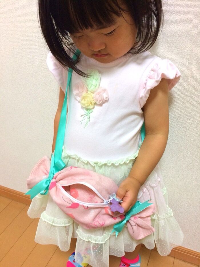 ポシェットにも!