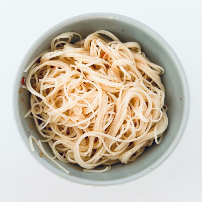 後は材料を混ぜて添えるだけ!