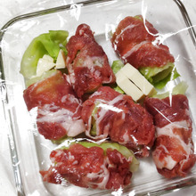 火を使わず簡単節約レシピ!レンチンでできる!少量の豚肉をお野菜でボリュームアップする方法!