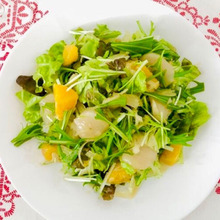 ご近所のスーパーで揃う!デパ地下のキラキラお惣菜風【ホタテの和風カルパッチョサラダ】