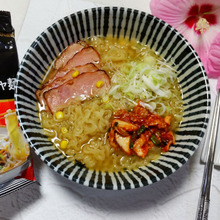 火を使わず、レンチンde完成!韓国ラーメン(カムジャ麺)!じゃがいも50%麺がもちもち、めちゃ旨!