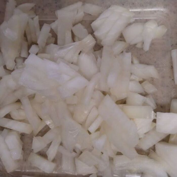 玉ねぎを切る