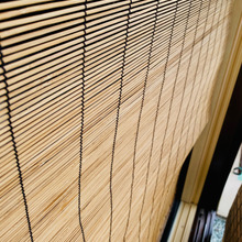 すだれの黒カビ落とし