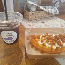 今日のcoffee break『ワッフル中毒♡神戸/元町/カフェ』