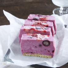 【ブルーベリーレアチーズアイスケーキ】混ぜていくだけ♪