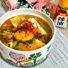 煮込まずレンジで♡旨辛スンドゥブ