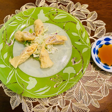 「油揚げと豚肉のくるくる巻き」レンチン3分でハイ出来上がり!