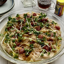 火を使わずに簡単一品!白菜と豚肉のレンチン蒸し梅干し風味