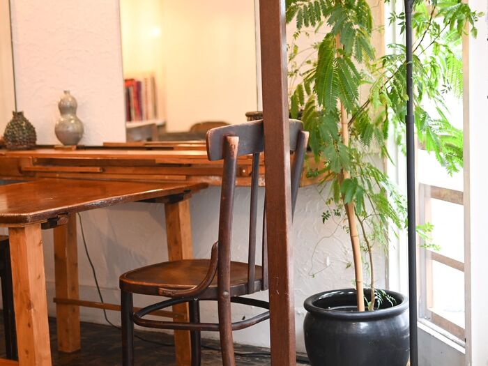 理容室の時のミラーもそのままに