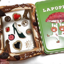 ダイソーのお品を使って押すだけ簡単!額縁なおやつも作れる?パパッと子ども喜ぶ手作りサンドグッズ♪