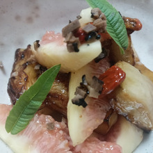 series第二弾 フィグ美味しい!!無花果と白茄子のマリネ