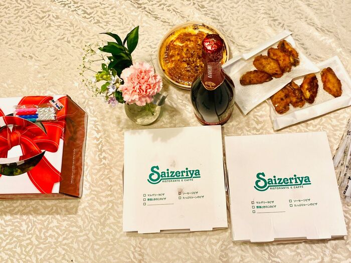 お楽しみ会はサイゼのテイクアウトが便利で美味しい!