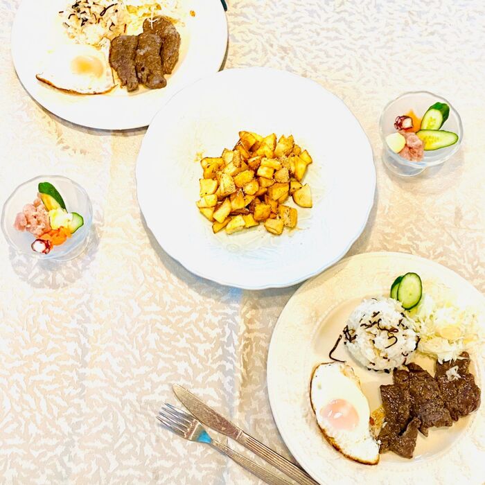 じゃがいもの甘唐揚げ