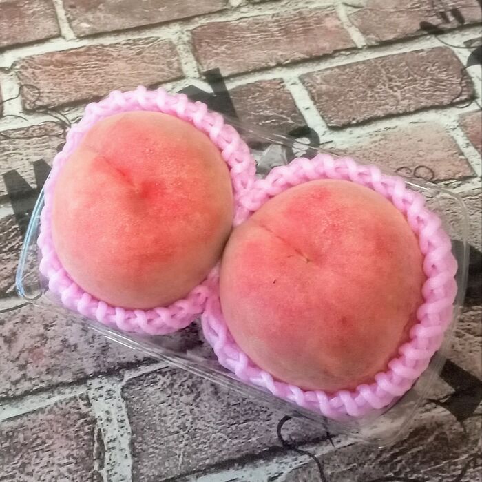 【桃】綺麗にむけすぎて楽しくなっちゃうよ!