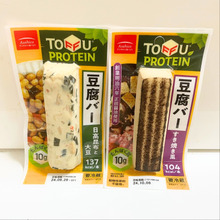 大人気の豆腐バーに新商品!「日高昆布と大豆」「すき焼き風」片手で和食が食べられる◎