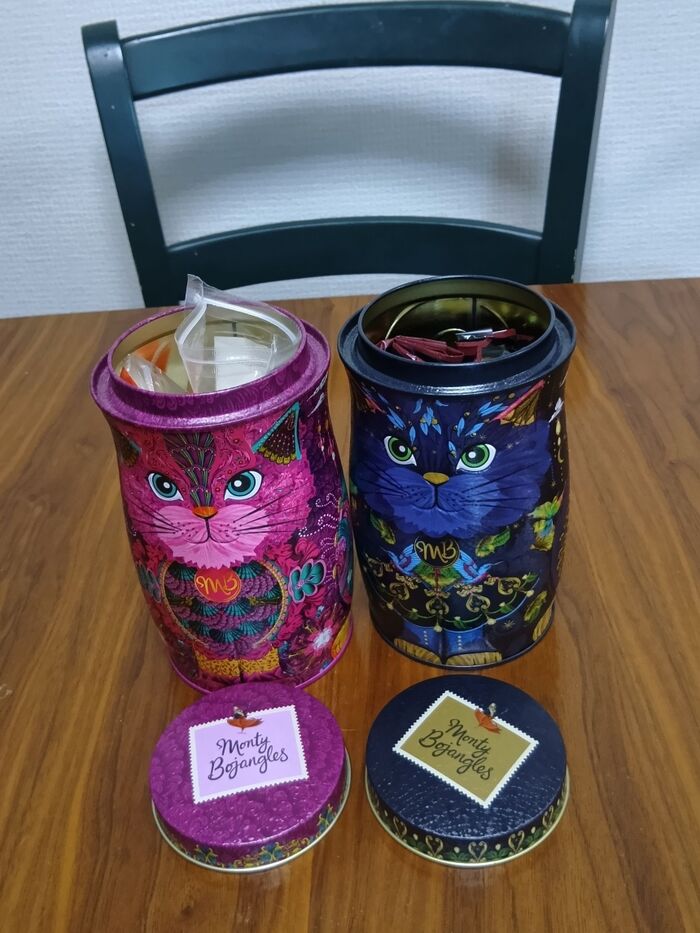 お気に入りの空き缶です!