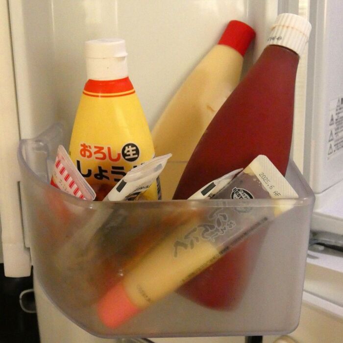 【冷蔵庫】ドアポケット収納に使い終わった「紙パック」が超便利!