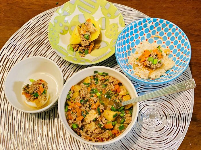 我が家の万能おかずたれ!ニラと挽肉の合わせたれ