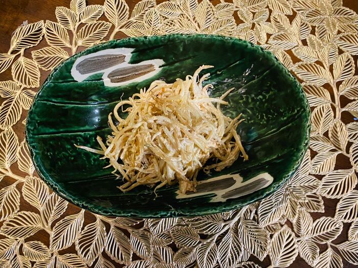 もやしのピリ辛たらマヨ炒め〜「おにぎりサンドのレシピ付き」!