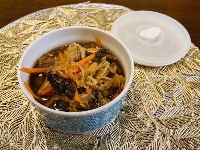 我が家秘伝の切り干し大根煮
