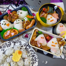 【ハロウィン】簡単可愛いお弁当~!休日ランチにハロウィンのおばけ弁当作りを楽しむのはいかが?