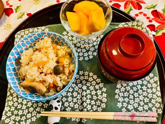 秋の味覚!「はらこ飯」