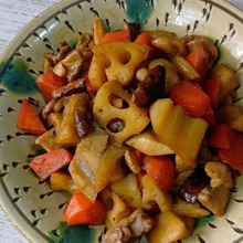 作り続けて超簡単レシピに!レンコンが食べたいから作る!フライパンde簡単!煮物の作り置き